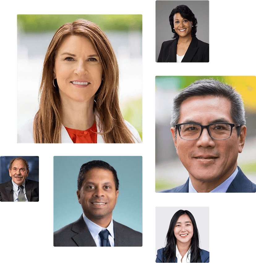 Collage of guest speakers